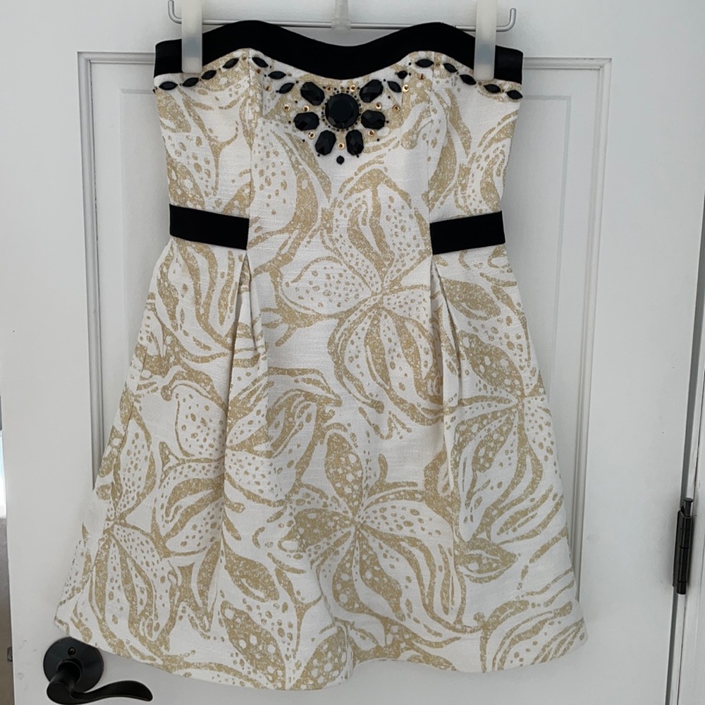 Lilly Pulitzer strapless dress